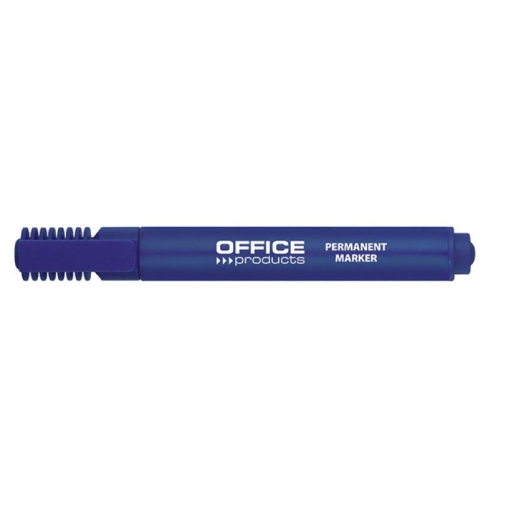 Permanent marker, varf tesit 1-5mm, corp plastic, Office Products - albastru_1