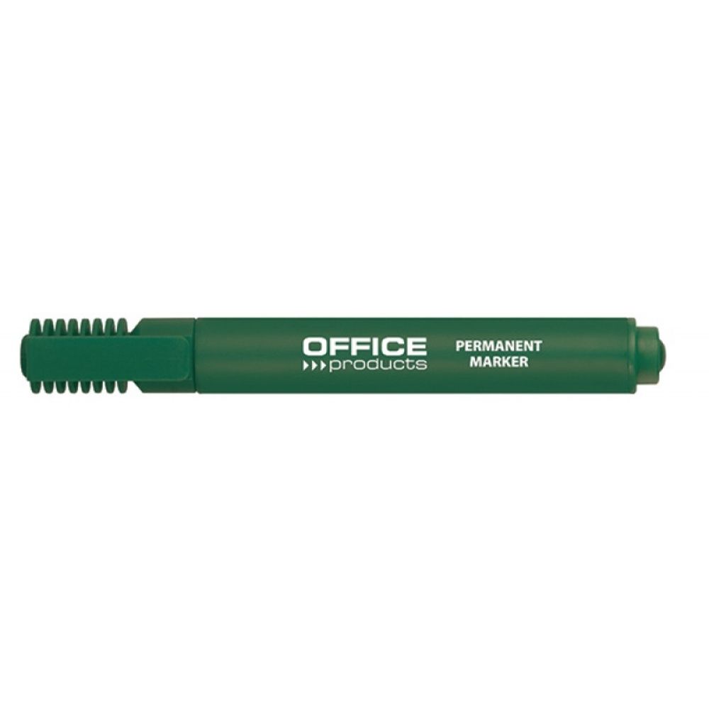 Permanent marker, varf tesit 1-5mm, corp plastic, Office Products - verde_1