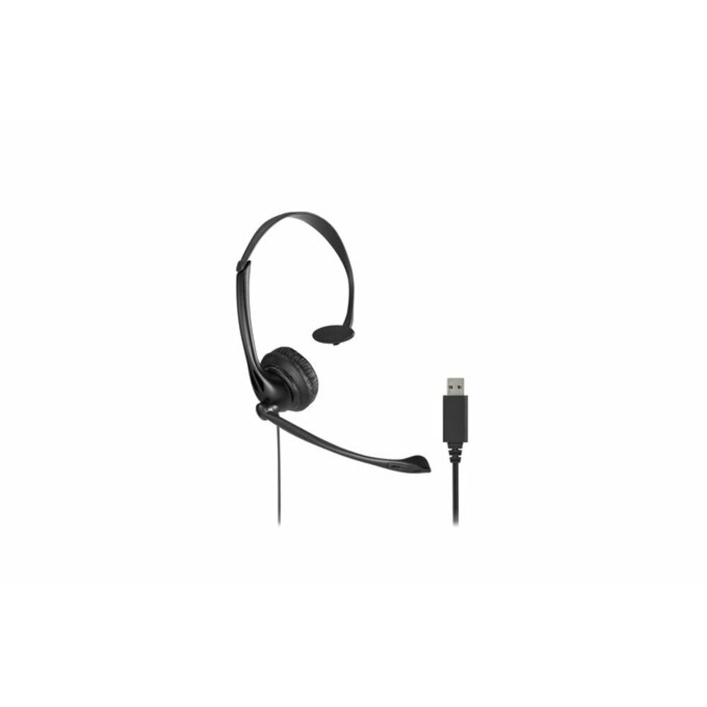 Casti Kensington, reglabile, microfon cu anulare sunet inclus, control volum, conexiune cablu USB-A_1