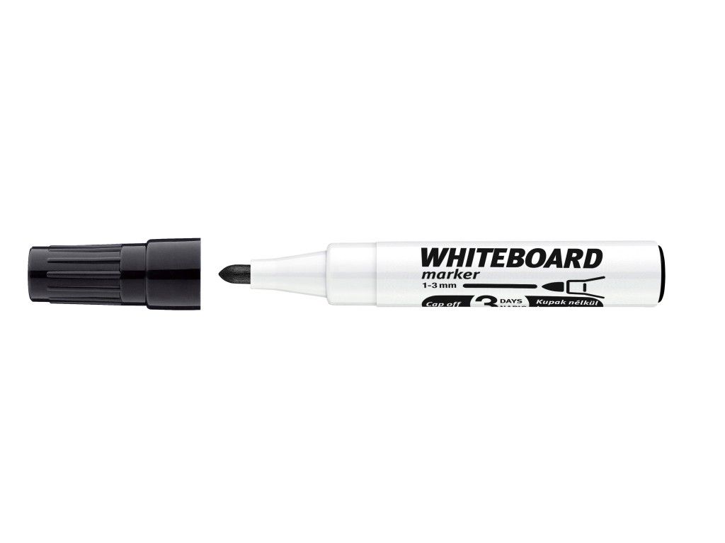 Marker pentru whiteboard ICO Negru_1