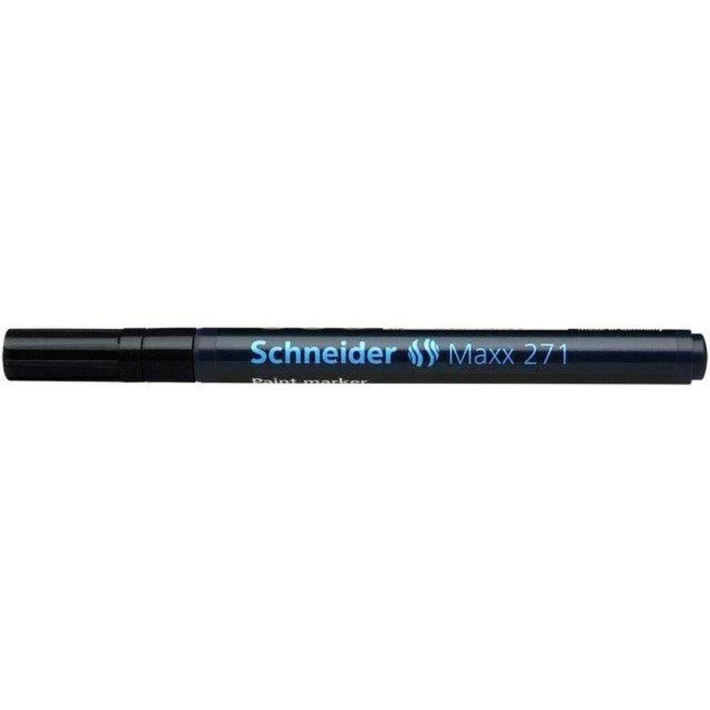 Marker cu vopsea SCHNEIDER Maxx 271, varf rotund 1-2mm - negru_1