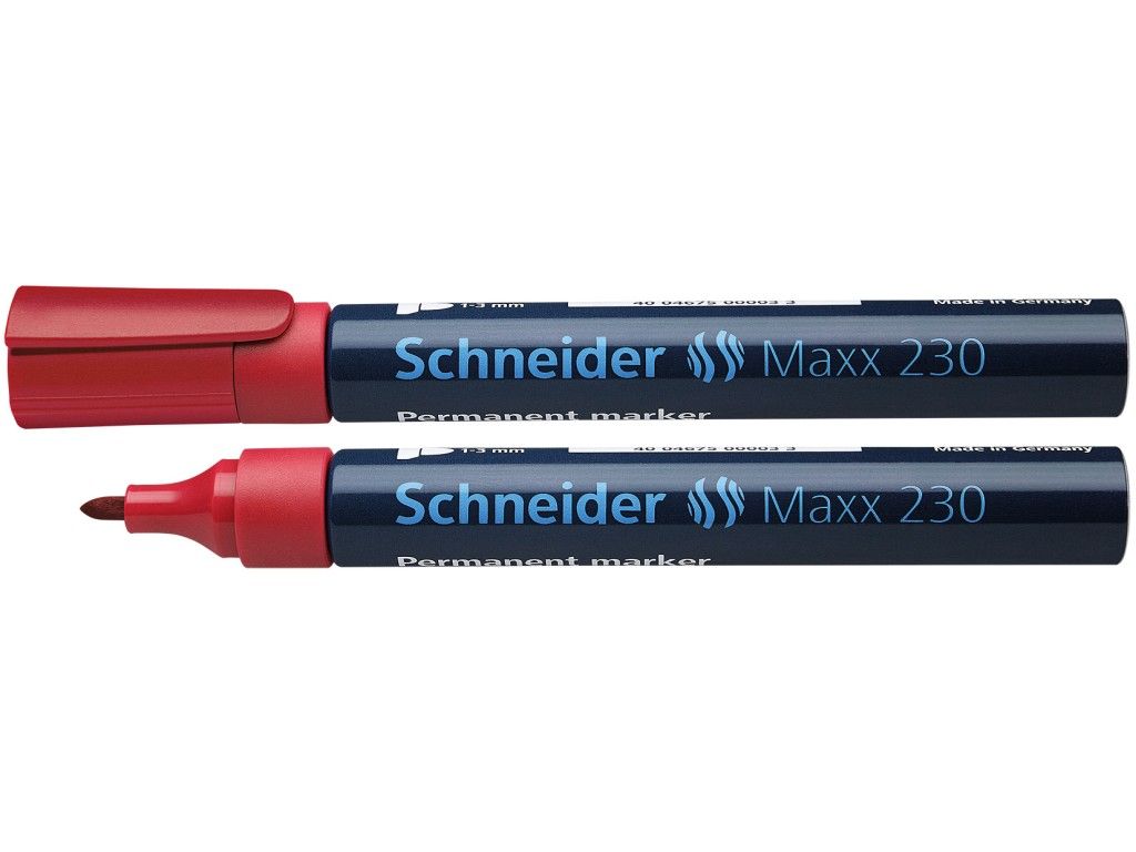 Marker permanent Schneider Maxx 230 Roșu_1
