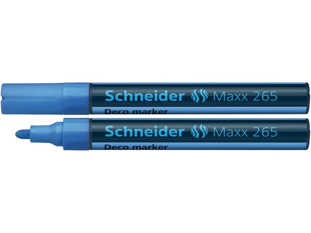 Deco Marker Schneider Maxx 265 Albastru_1