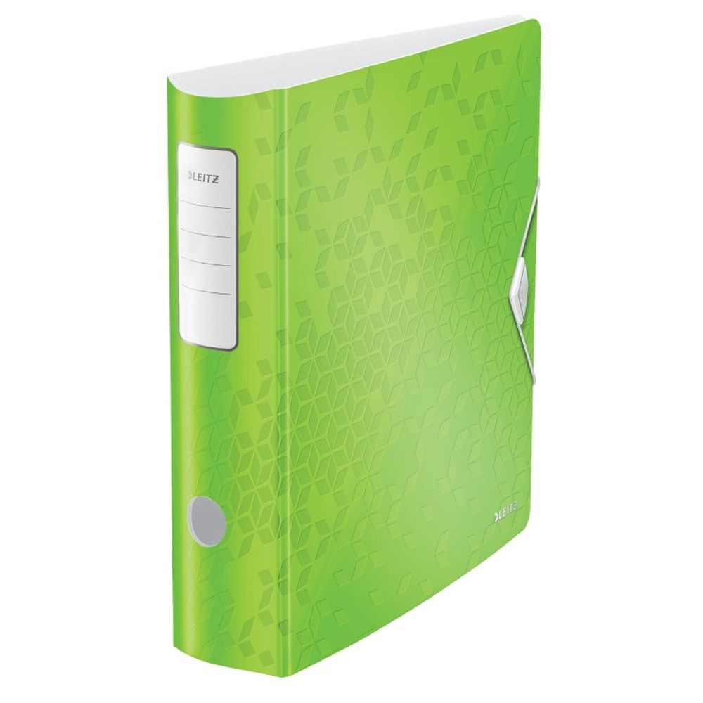 Biblioraft LEITZ 180 Active WOW, polyfoam, A4, 82 mm, verde_1