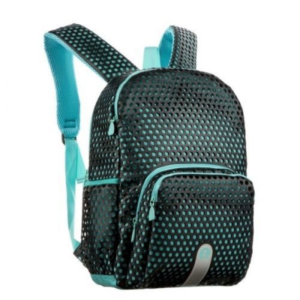 Rucsac ZIPIT Mesh Black & Blue, cu buzunare laterale_1