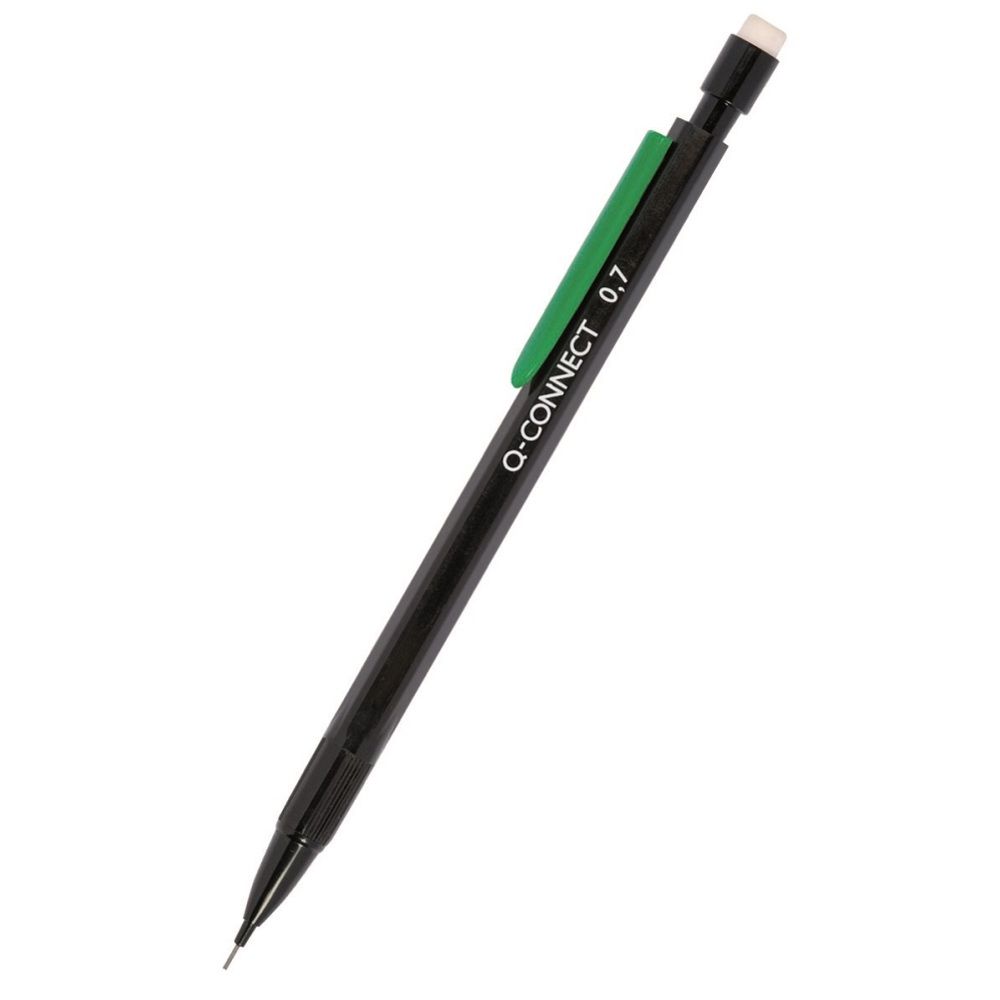 Creion mecanic din plastic, 0.7 mm, con si varf din plastic, Q-Connect_1