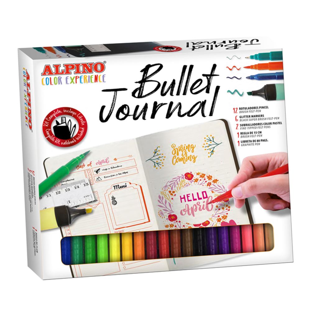Set hobby, ALPINO Color Experience - Bullet Journal_1