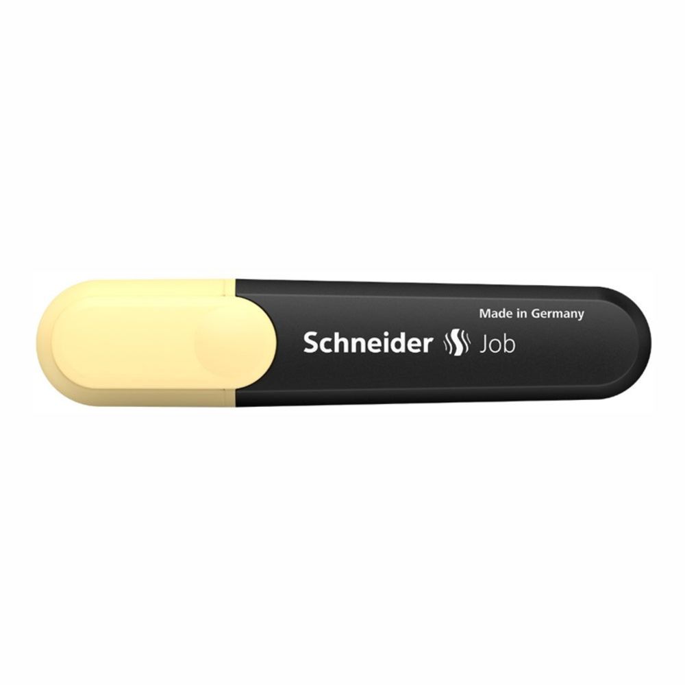 Textmarker SCHNEIDER Job Pastel, varf tesit 1+5mm - vanilie_1
