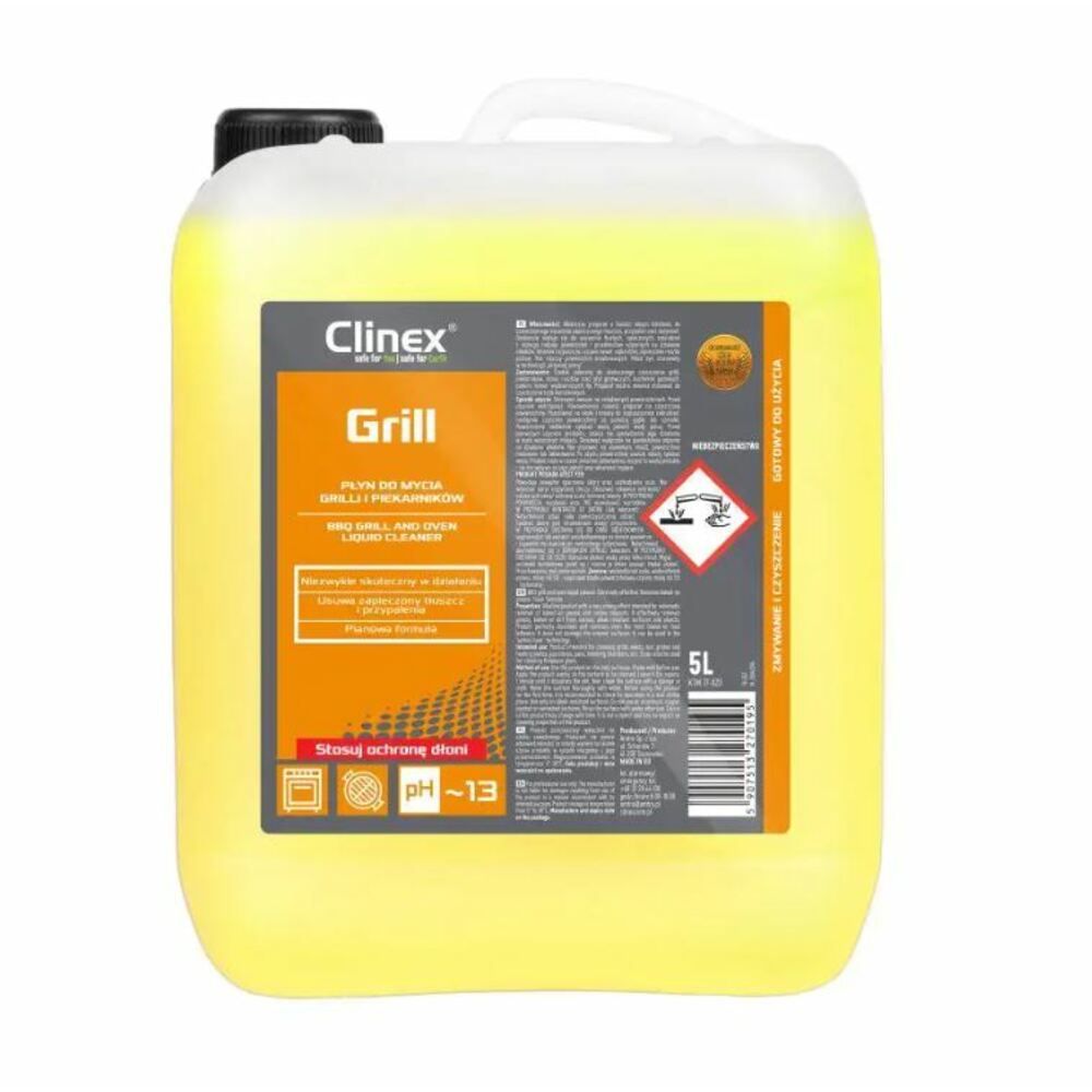 CLINEX Grill, 5 litri, detergent pentru curatarea cuptoarelor si gratarelor_1