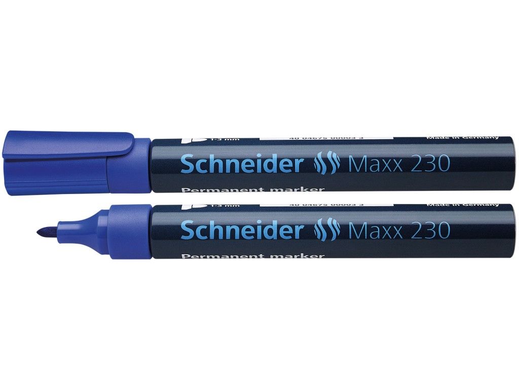 Marker permanent Schneider Maxx 230 Albastru_1